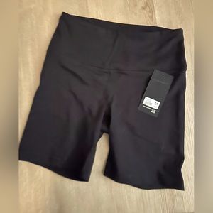 90 Degrees Black Biker Shorts 5” inseam NEW with tags